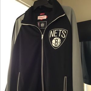 Mitchell and Ness Nets team jacket